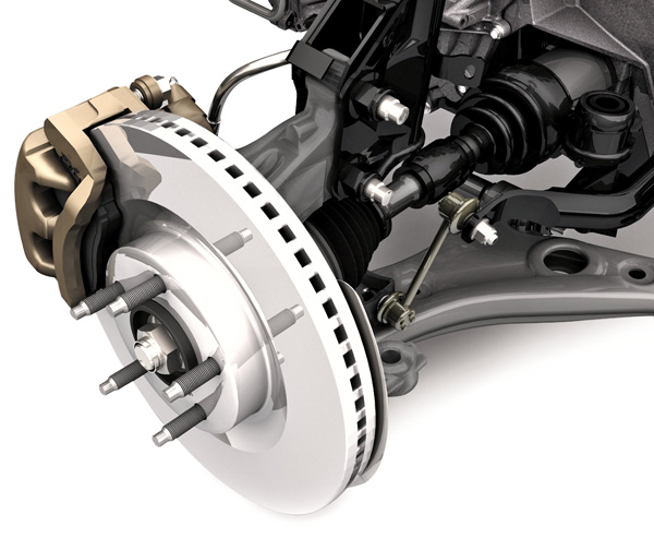 Brake service at Nasseri Auto Tech